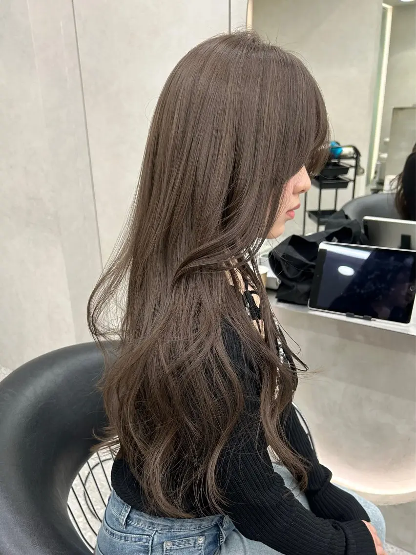 🎀透明感カラー+髪質改善クイックトリートメント🎀の写真