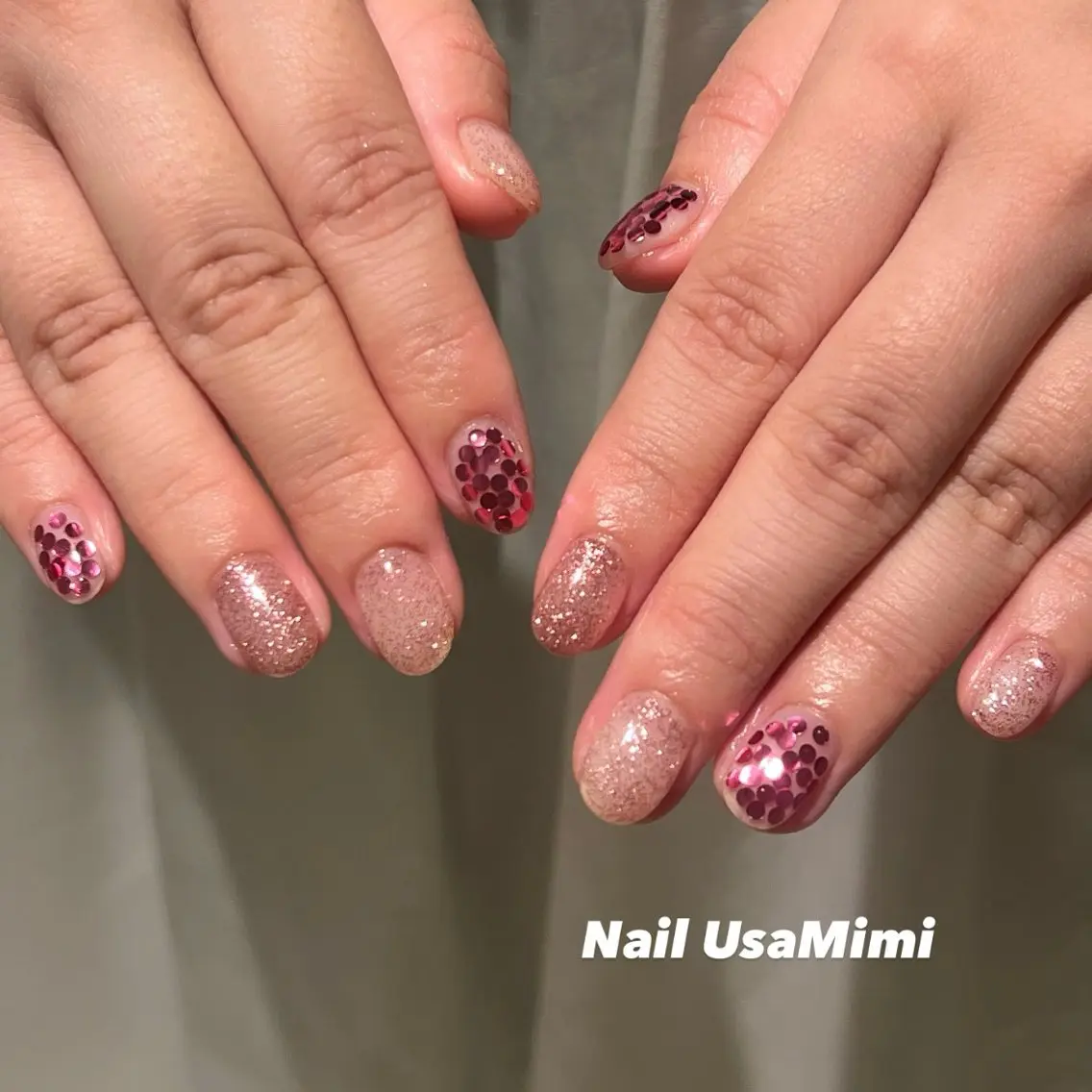 ネイル ハンドネイル 本町ネイルNail UsaMimiのネイルデザイン