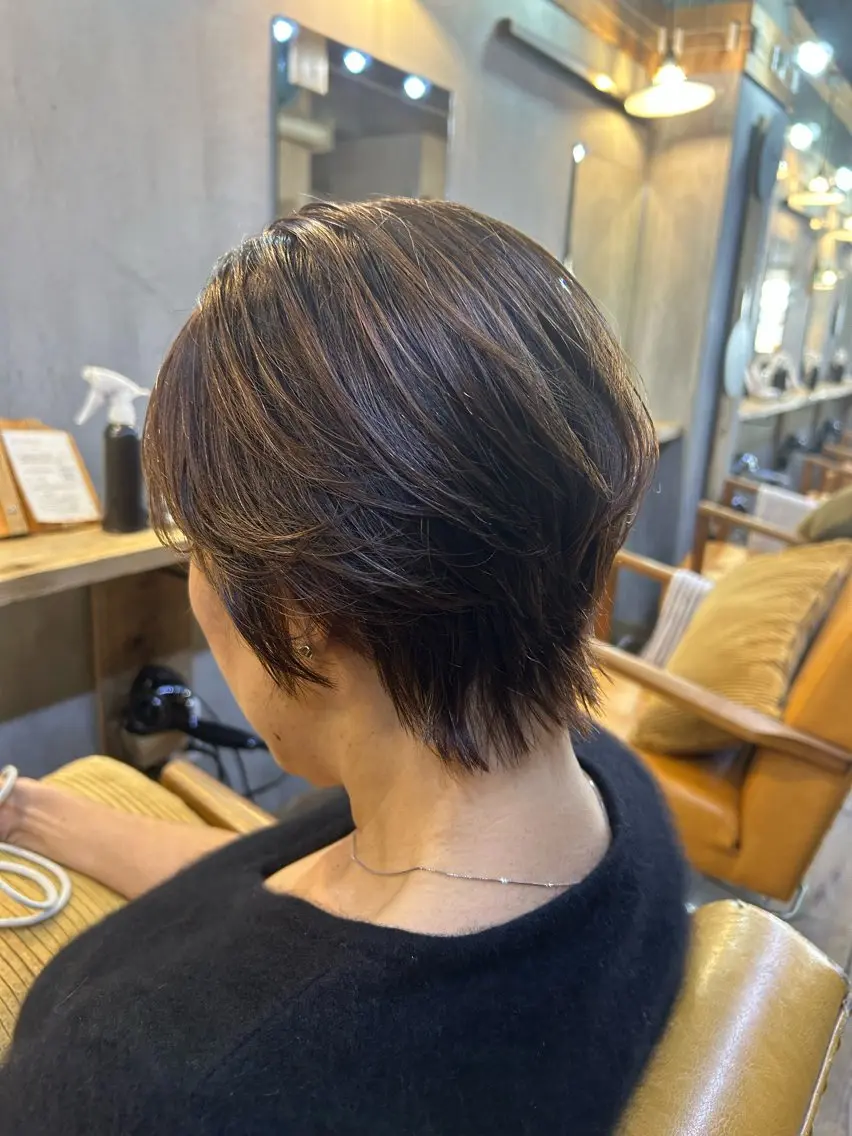 ショート hairlabo haru🌿ナナハのヘアスタイル