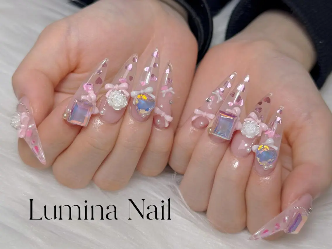 ネイル ハンドネイル ハンドケア Lumina Nail💕のネイルデザイン