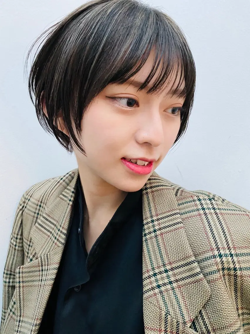 ショート カラー 柴田 賢治のヘアスタイル
