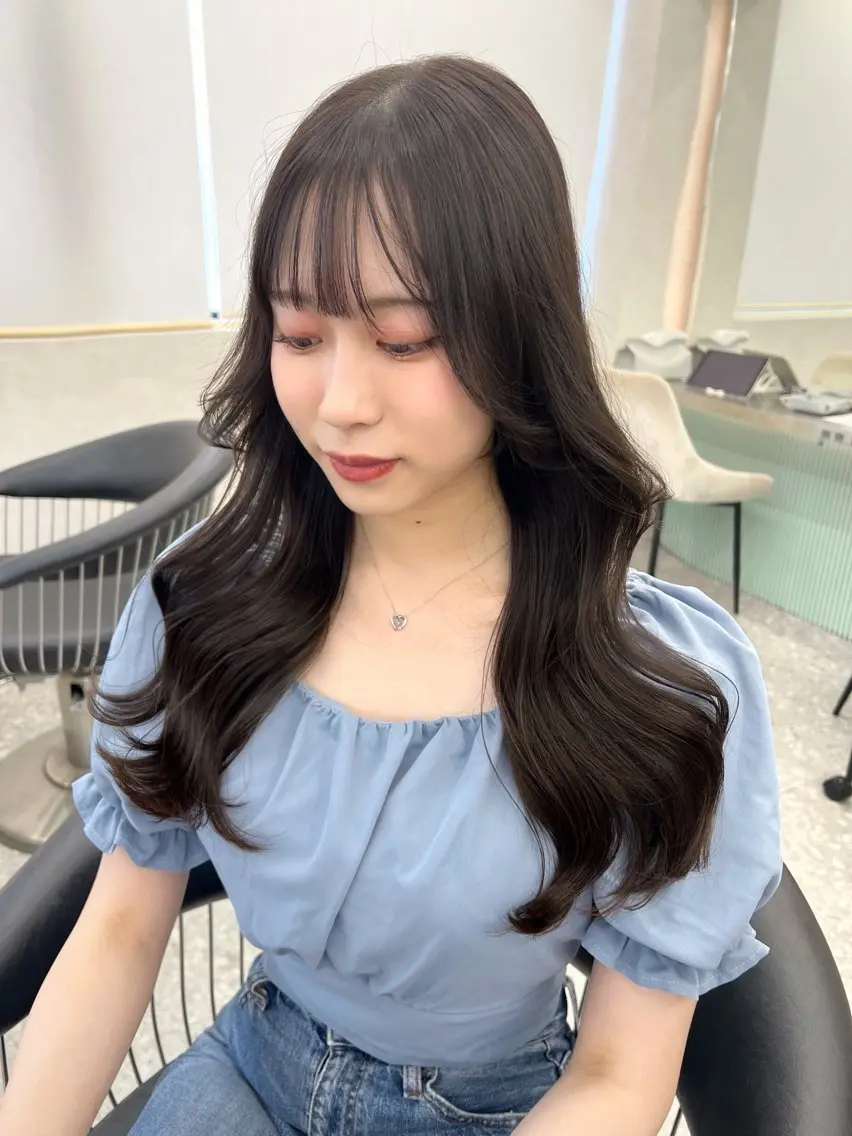 カラー ヘアカラー トリートメント 🤎透明感カラー/ suguru🤍のヘアスタイル