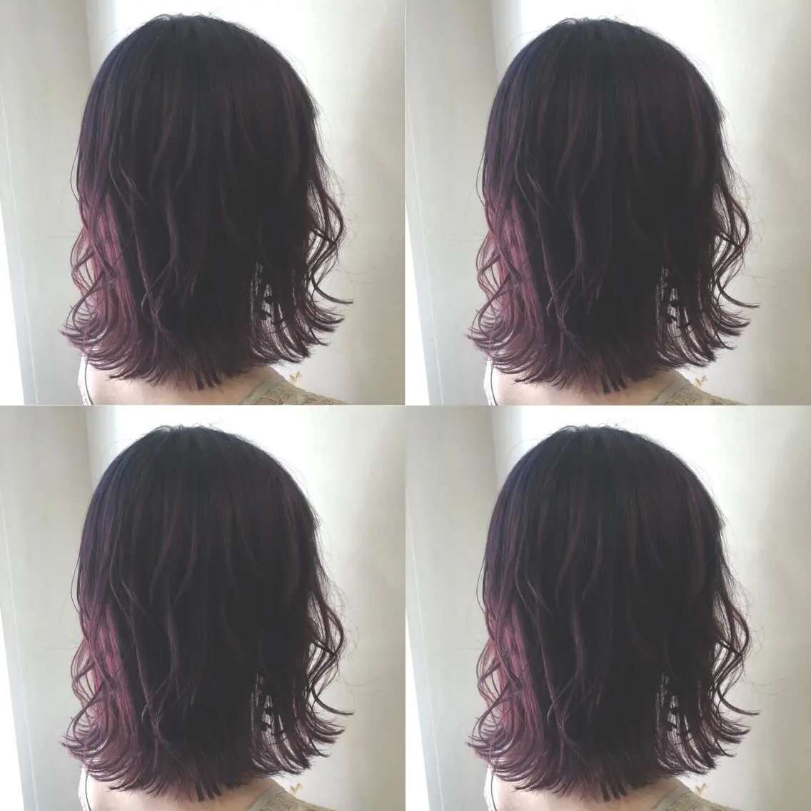 ミディアム カラー カシス 🌷MAYU 🌷のヘアスタイル