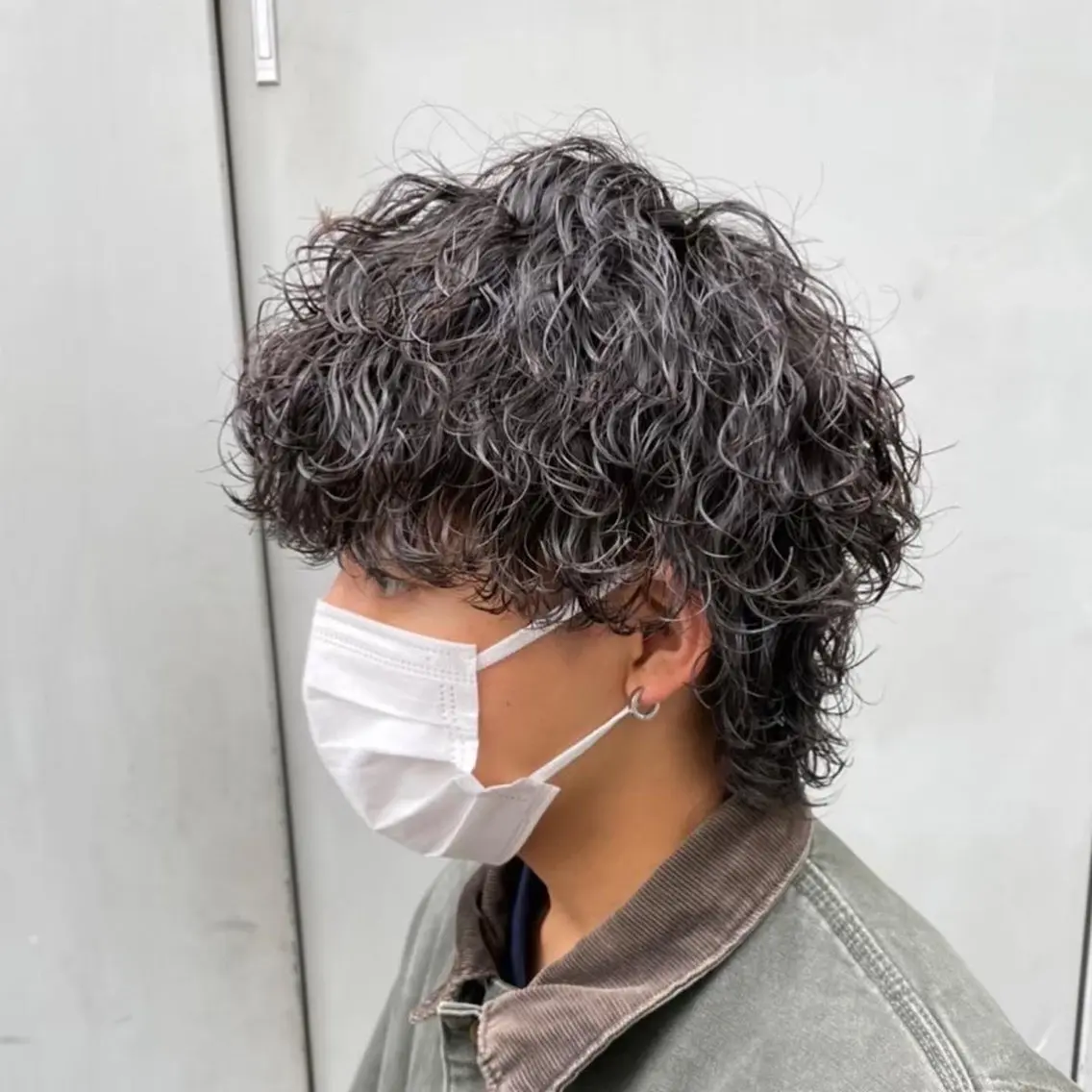 パーマ メンズ カット パーマ トリートメント ヘッドスパ ヘアセット 🔥メンズカット＋ パーマの達人🔥のヘアスタイル