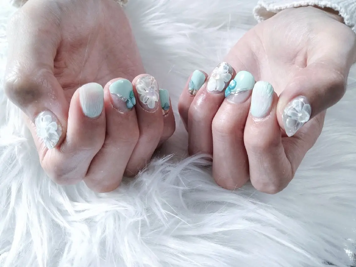 ネイル ハンドネイル ハンドケア Beaubie nailサロンのネイルデザイン