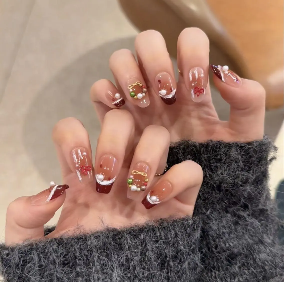 キッズ ハンドネイル ハンドケア 🍑 momo_nailのネイルデザイン