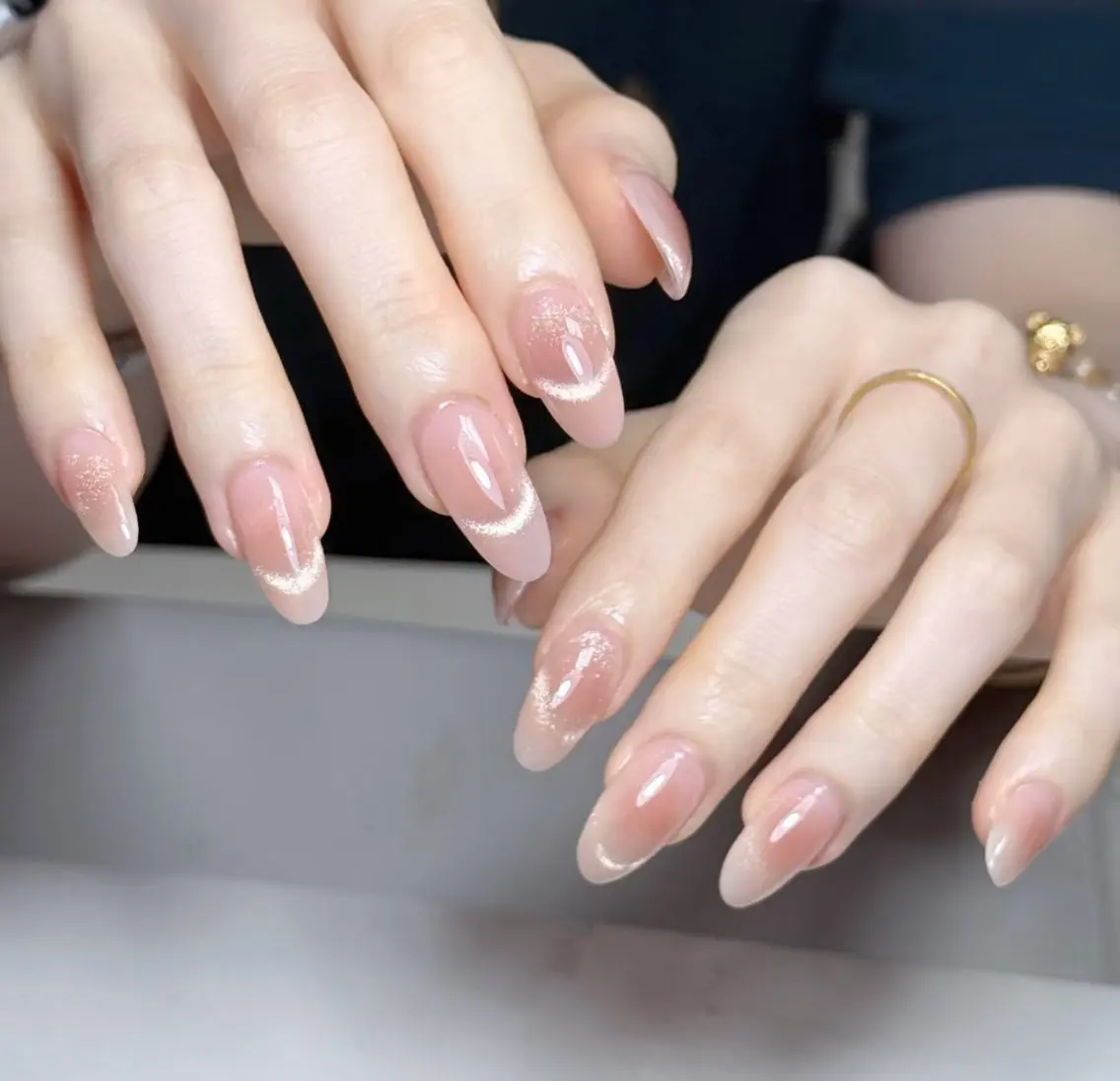 ネイル ハンドネイル ハンドケア 🍑 momo_nailのネイルデザイン
