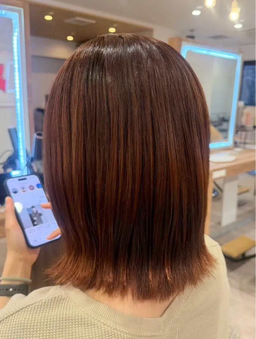 ミディアム カット little 船橋 🫧 ゆあさゆなのヘアスタイル