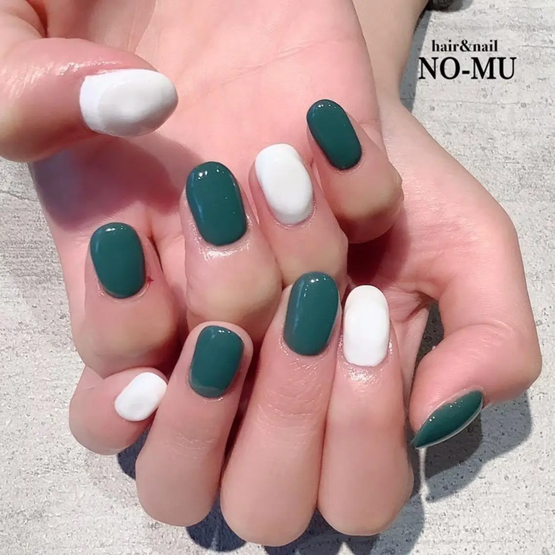 ネイル ぷっくりネイル ハンドネイル hair&nail NO-MUのネイルデザイン