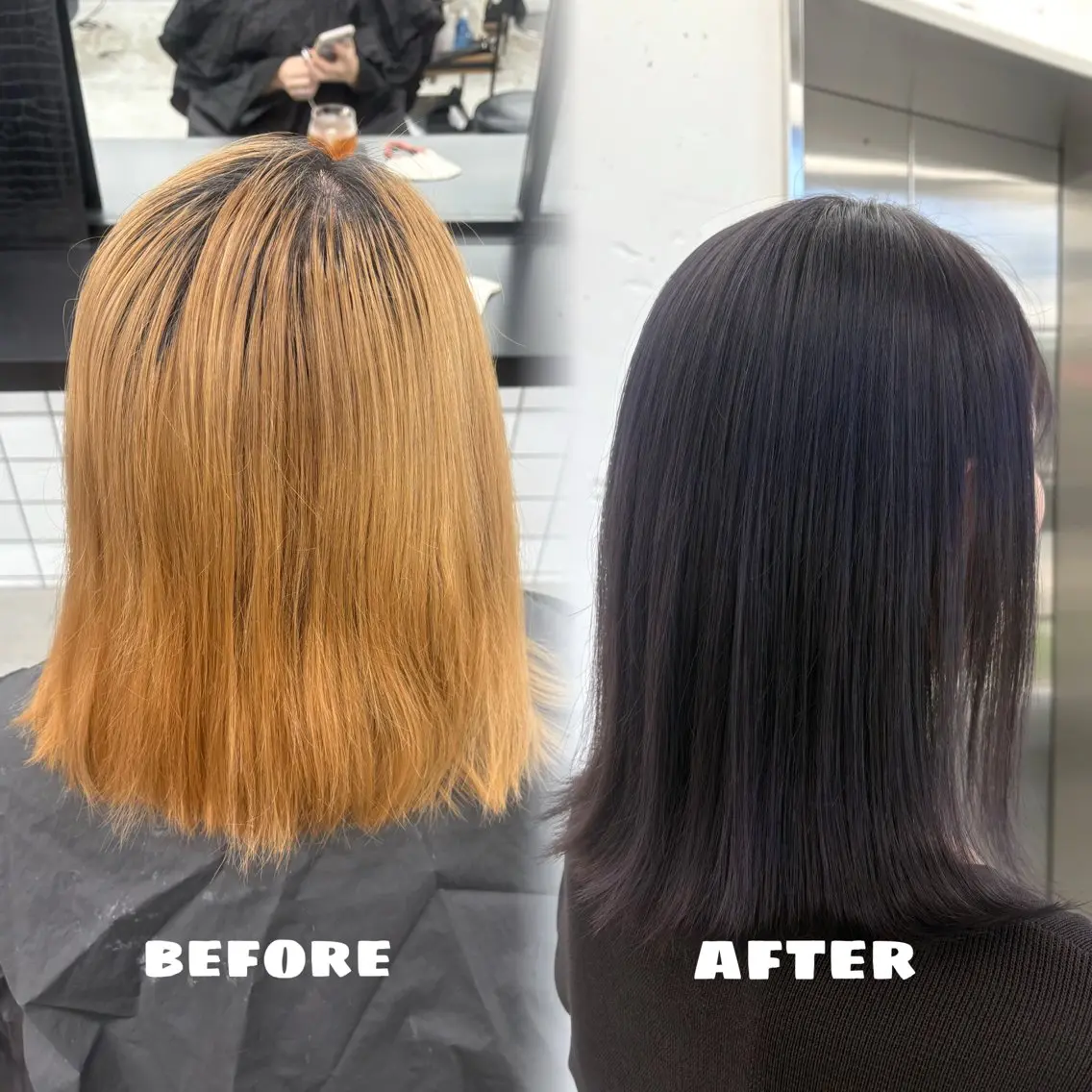 ミディアム カラー グレージュ ラベンダーカラー ラベンダーグレージュ ラベンダーグレー 🌟ゆりあ🌟 JILLSTUDIOのヘアスタイル