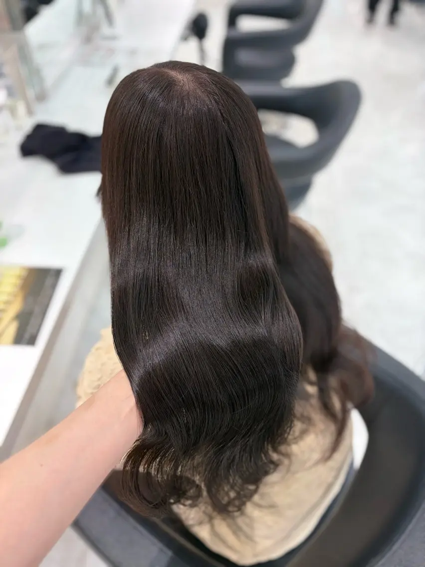 カラー ヘアカラー トリートメント 🩶韓国透明感カラー /Yayoi🩶のヘアスタイル