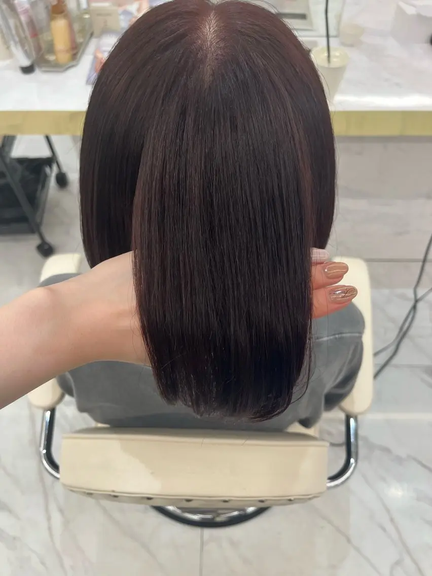 カラー 韓国ヘア🇰🇷🤍 Ruri루리🫧のヘアスタイル