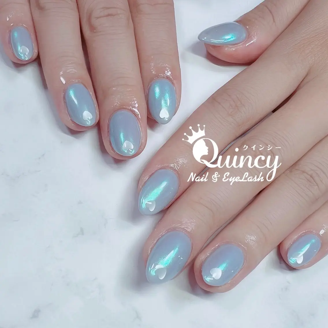 ネイル ハンドネイル Quincy ネイル&アイラッシュのマツエク・マツパデザイン