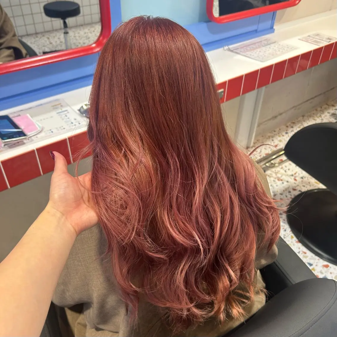 ミディアム カラー 🎀イエベカラー🎀 /レイヤー/ゆうかのヘアスタイル