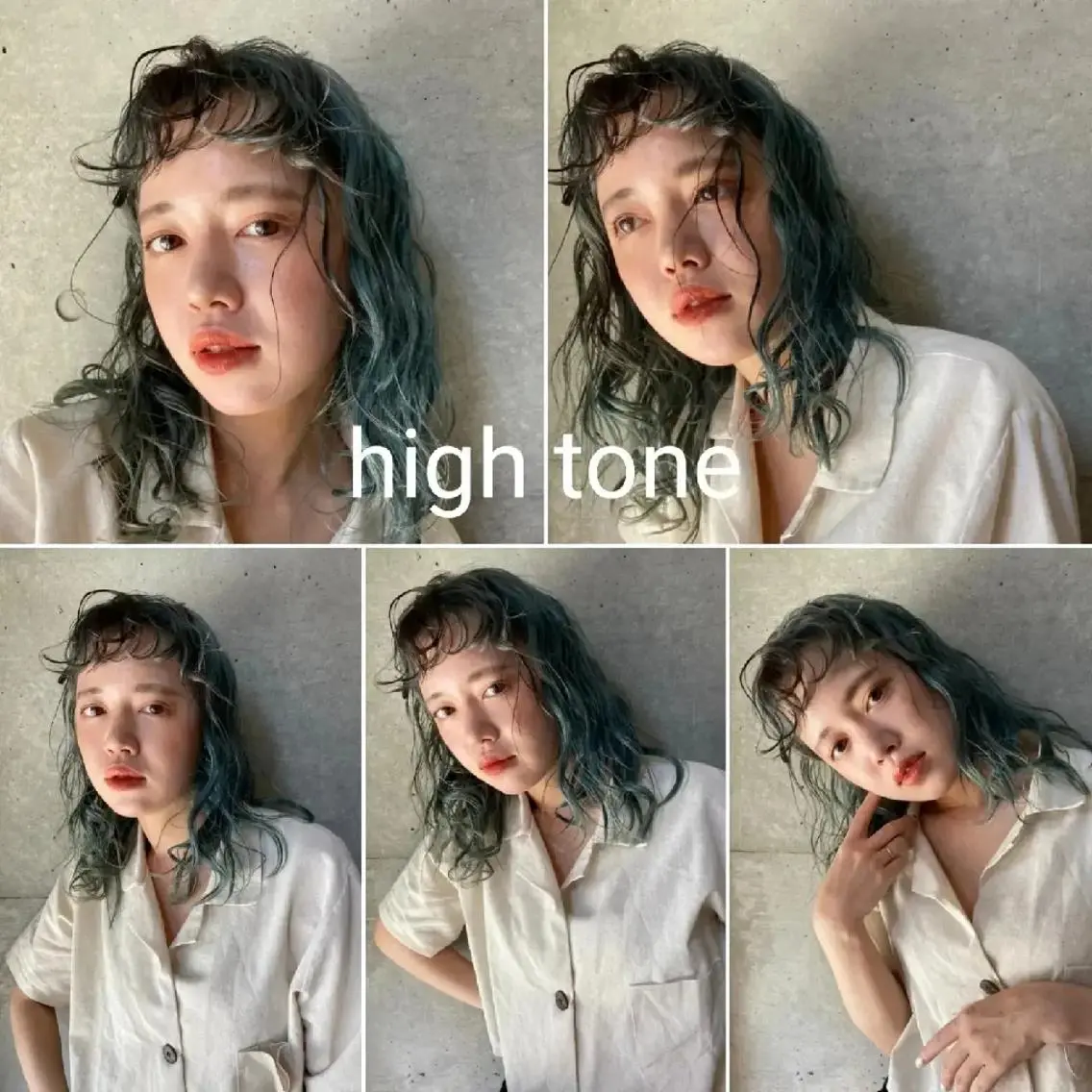【デザインカラー】を楽しみましょう！ 😀ベースのヘアカラー＋インナーカラーorローライト、ハイライトカラーの写真