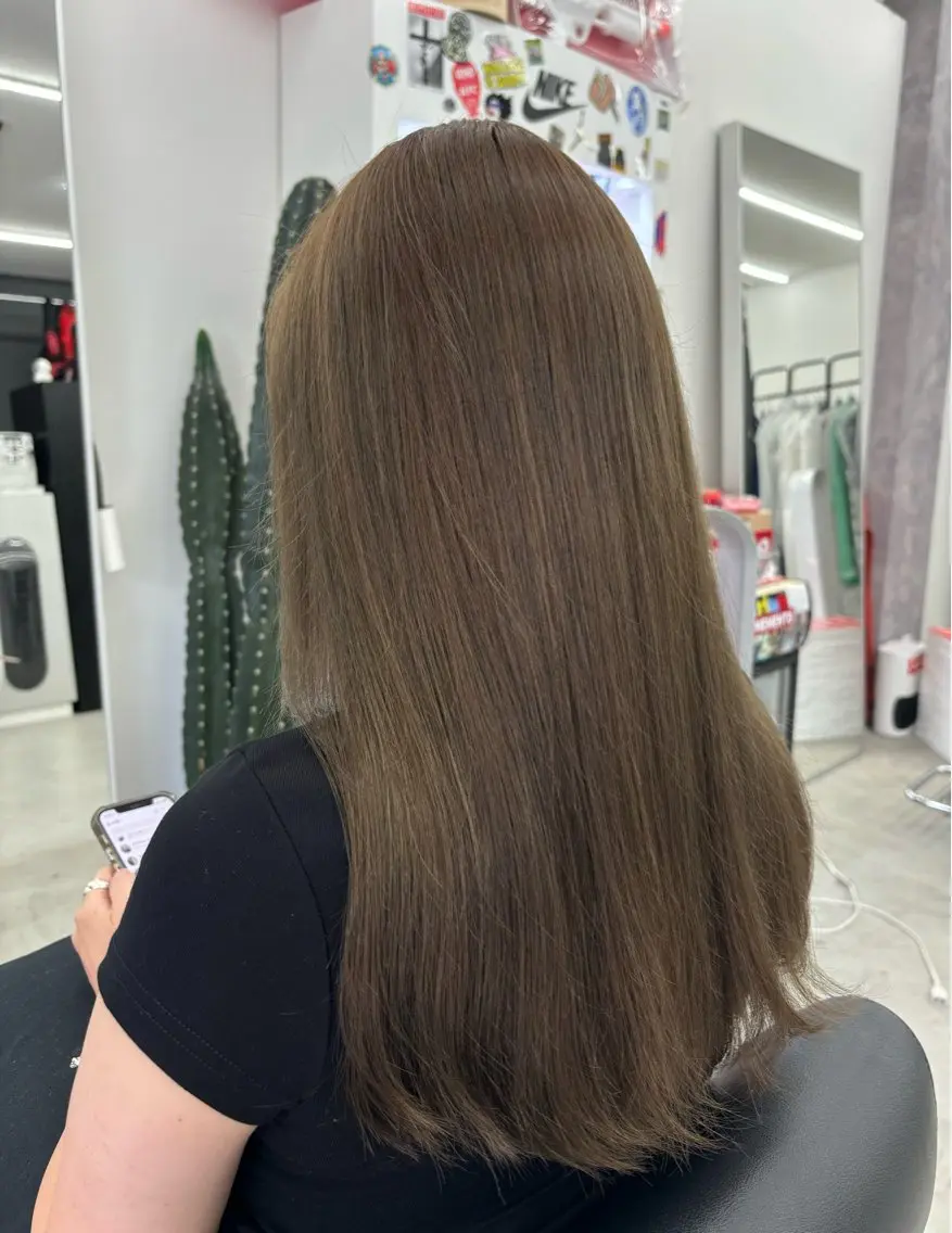 カラー カット ヘアカラー トリートメント MEMENTO YUZUのヘアスタイル