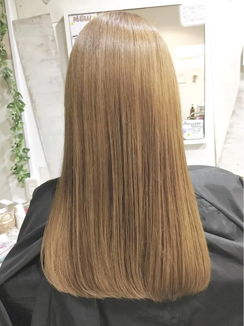 ケアブリーチオンカラー(ダブルカラー)+トリートメントの写真
