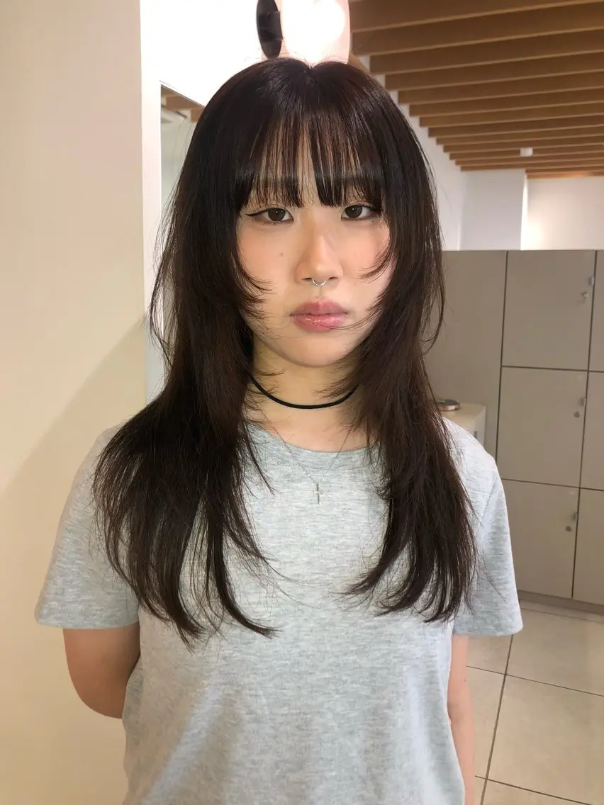 ロング レイヤーカット るか 🍀のヘアスタイル