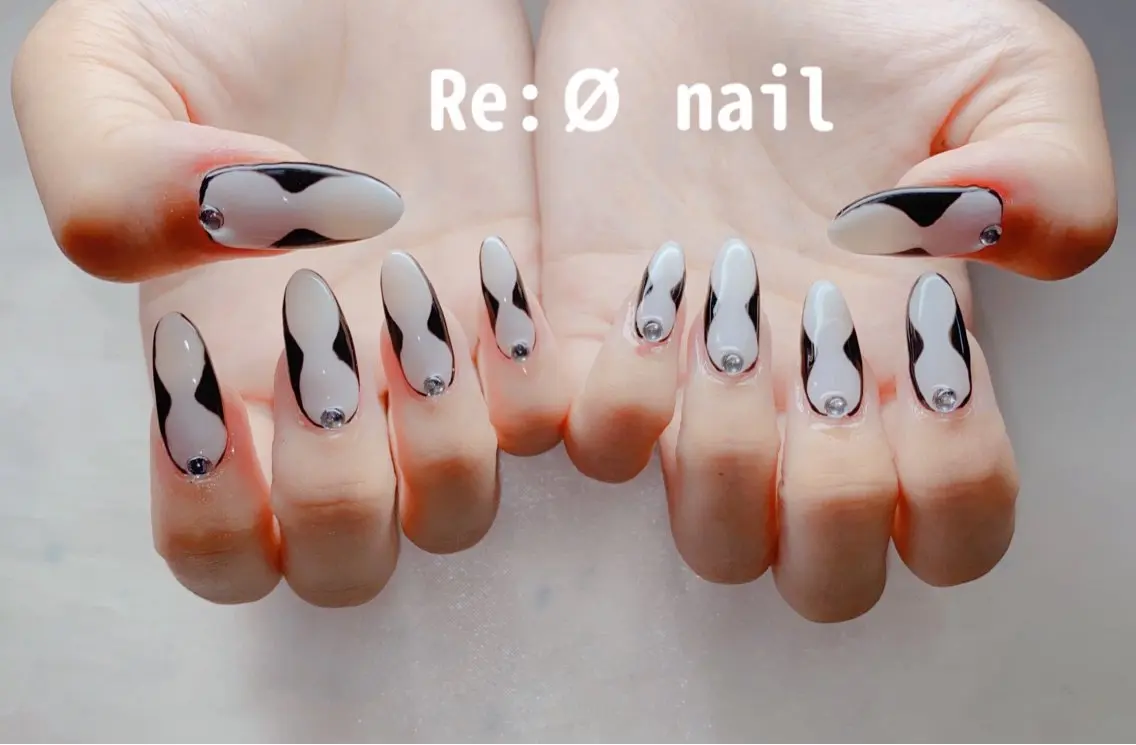 ネイル ハンドネイル Re:Ø nail 🩵TSUJIのネイルデザイン