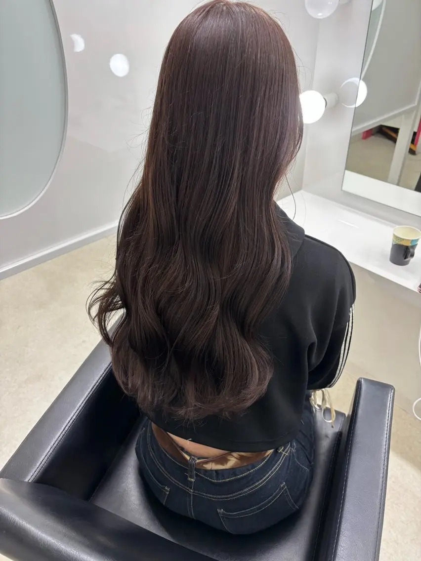 ロング カラー カット ヘアカラー 《Zina札幌大通》 Hinano🐻のヘアスタイル