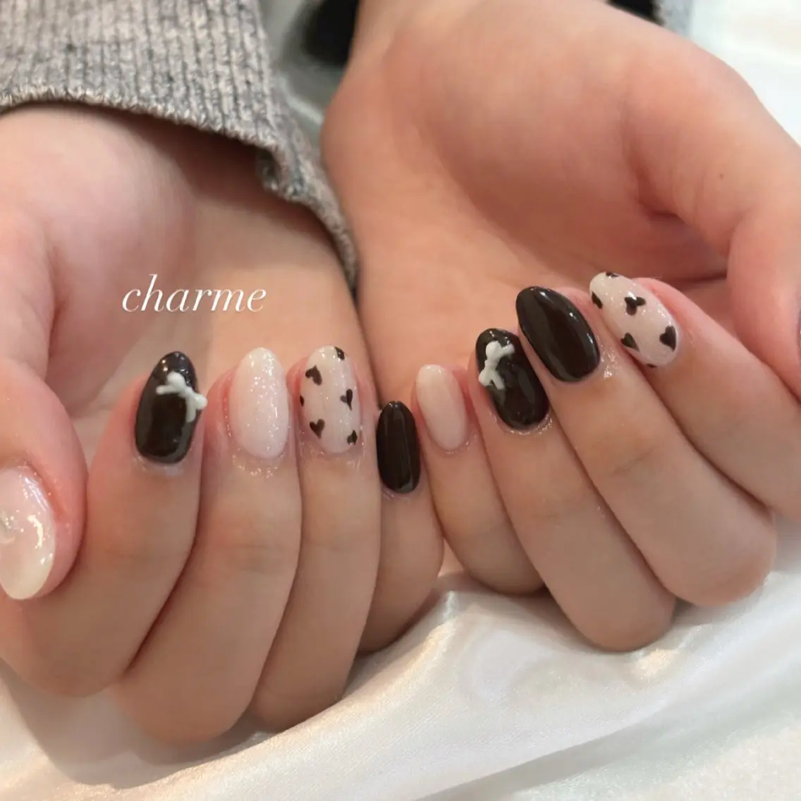 ネイル 持ち込み charme nailのネイルデザイン