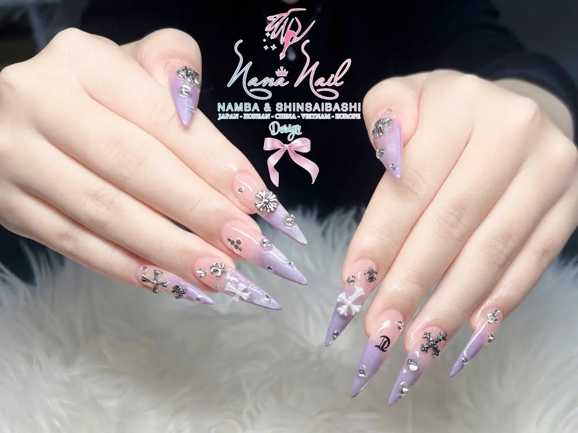 ネイル チークネイル 桜ネイル フラッシュネイル フットネイル ジェルネイル リナネイル 長堀橋店/東心斎橋店のマツエク・マツパデザイン