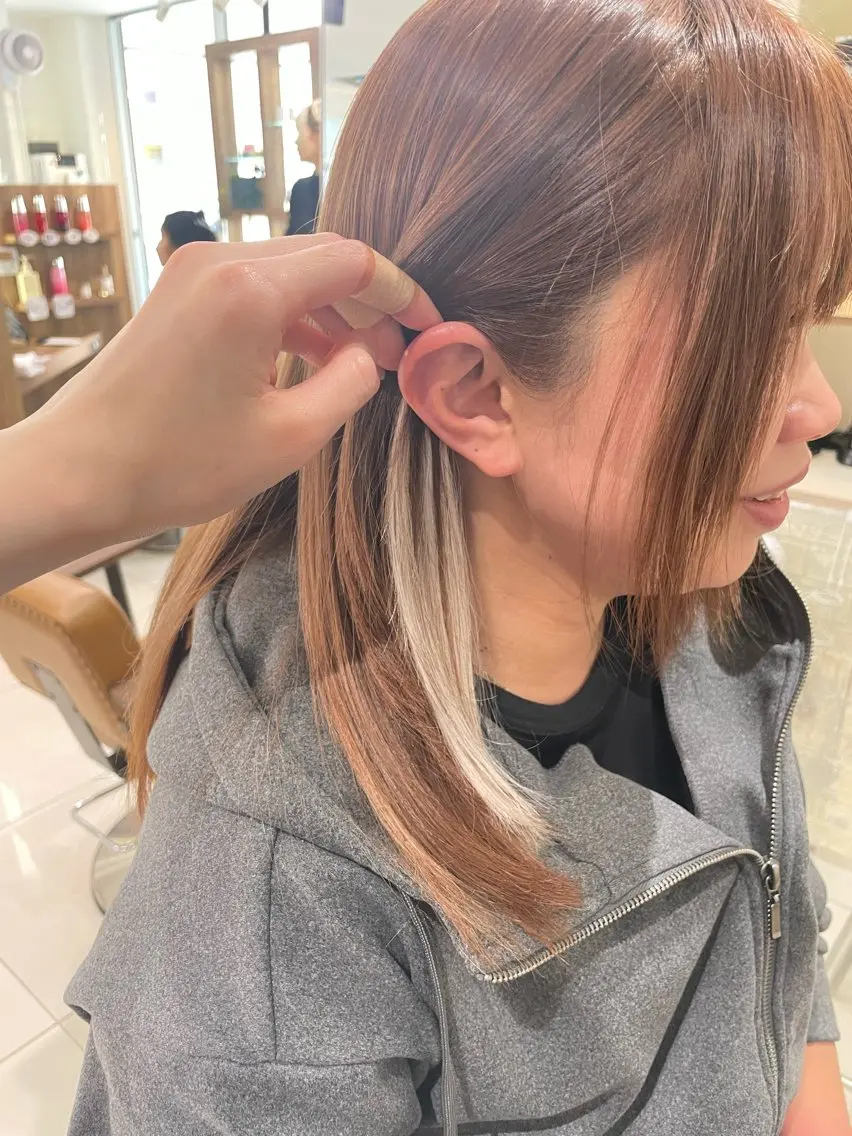 🎀【ワンポイントで垢抜け】イヤリングエクステ🎀の写真