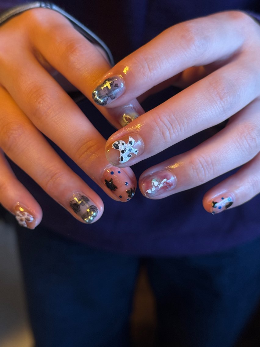 ネイル ハンドネイル Fuzzy nail ネイリスト:Fuuのネイルデザイン