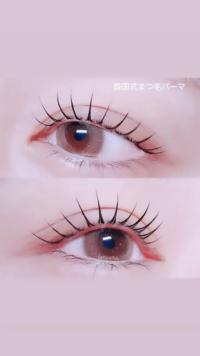 マツエク・マツパ 韓国風マツエク 一重×まつ毛パーマ ロニセラ アイラッシュのマツエク・マツパデザイン