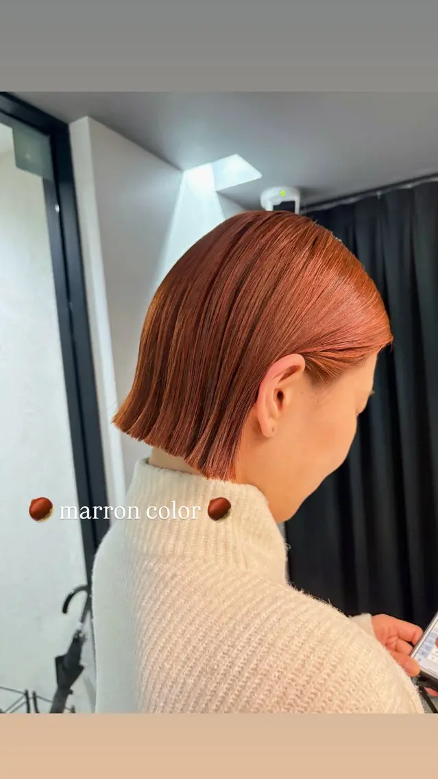ショート カット ヘアカラー トリートメント Ryo リョウのヘアスタイル