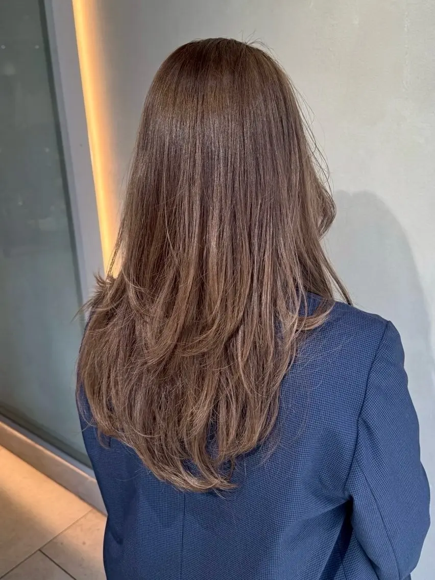 ロング レイヤーカット NEWTON 🌟カットモデル募集のヘアスタイル