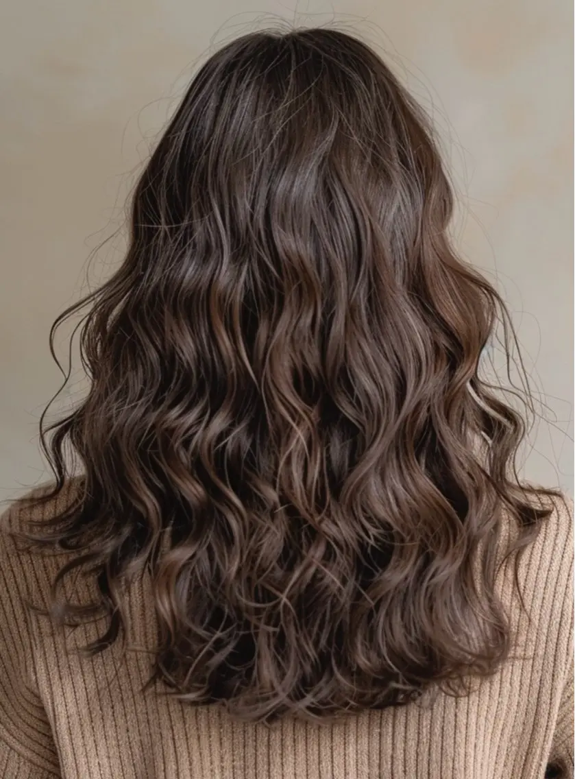 セミロング 多毛くせ毛カット専門 ネギシトモヒロのヘアスタイル