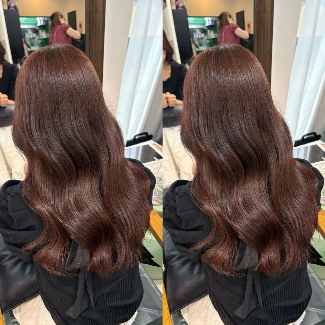 ロング カラー ヘアカラー なんば、心斎橋🍓 ハイトーンnicoのヘアスタイル