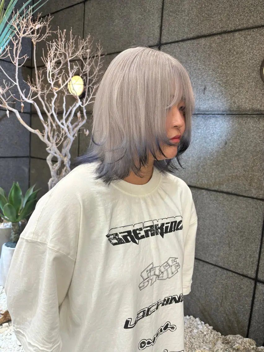 🩷毎日1名様限定🩷ケアブリーチ+カラー+クイックトリートメントクーポン価格🎀🎀(ケアダブルカラー)メンズOKの写真