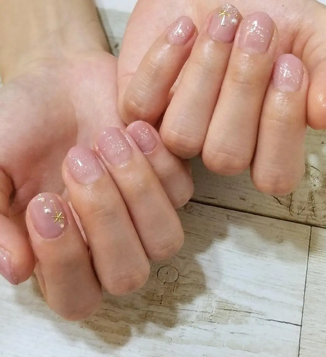 ネイル シンプルネイル nijiiro🌈 サトウのネイルデザイン