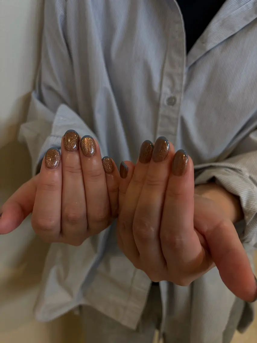 ネイル マグネットネイル ハンドネイル nailsalon Solnaのネイルデザイン