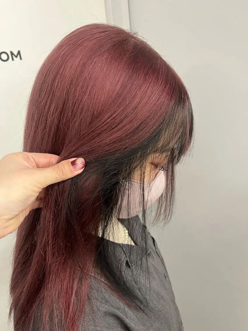 カラー ヘアカラー koikiナチュラル オリーブカラー🦙のヘアスタイル