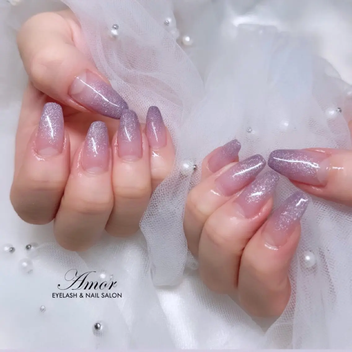 ネイル グラデーション 🍒Hono Nail°˖✧のネイルデザイン