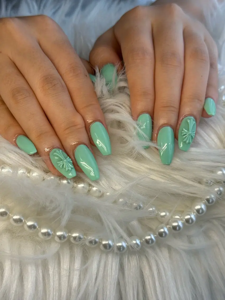 ネイル アートネイル オーロラネイル チークネイル 長さ出し フットネイル ハンドネイル 銀河_ Chan nailsのネイルデザイン