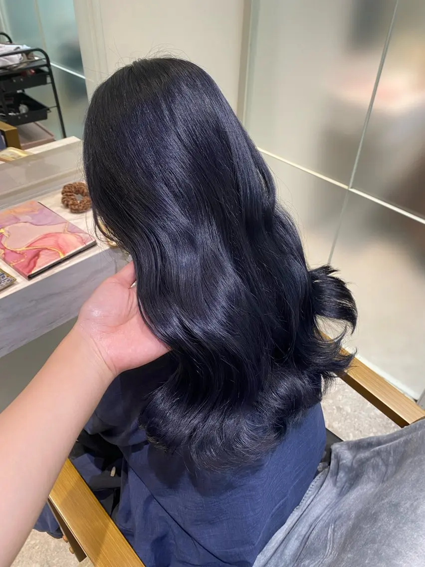 ロング カット ヘアカラー トリートメント モテ艶カラー 🎖さえきはるかのヘアスタイル