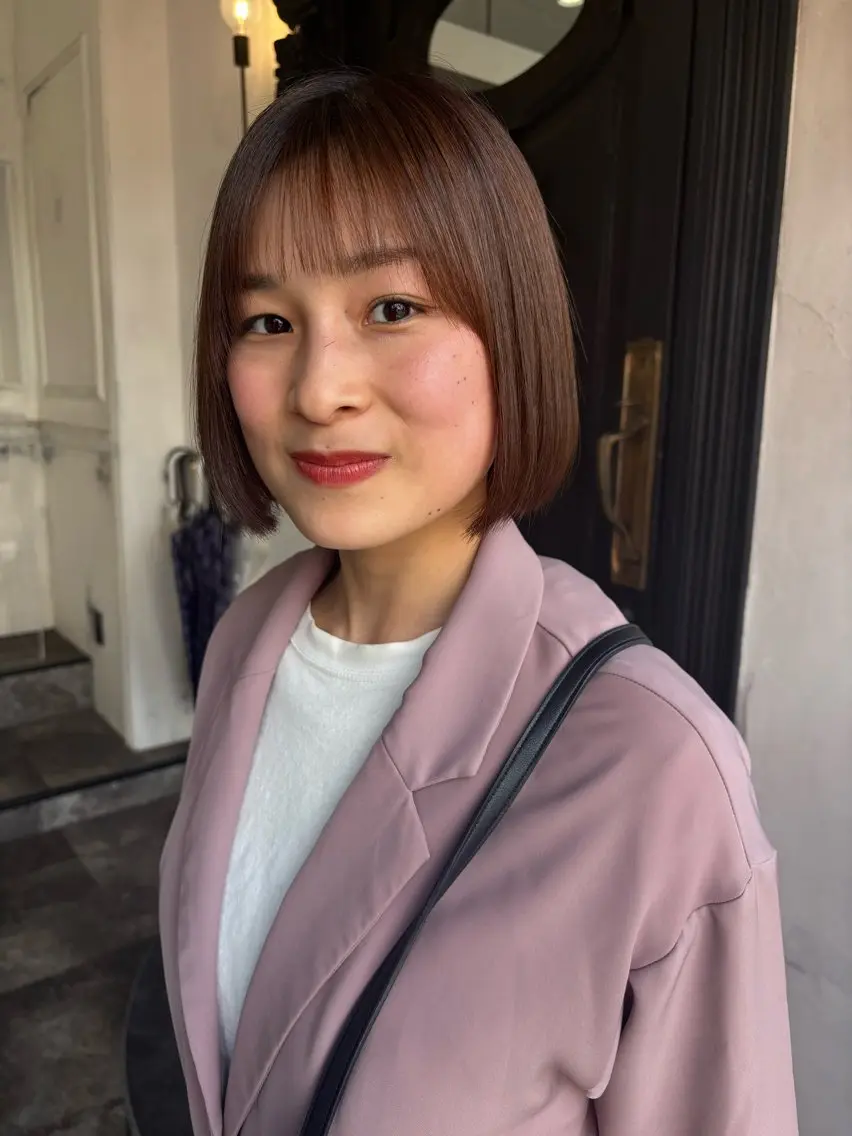 ショート ボブ ボブ・カラー 琴音のヘアスタイル