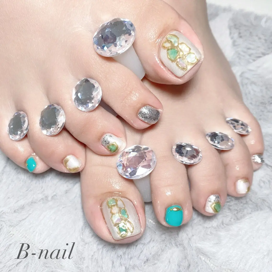 ネイル フットネイル B- nailのネイルデザイン