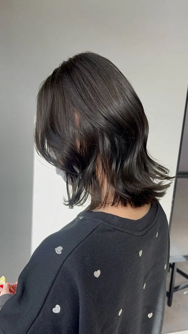 ミディアム カラー うる艶カラー asukaのヘアスタイル