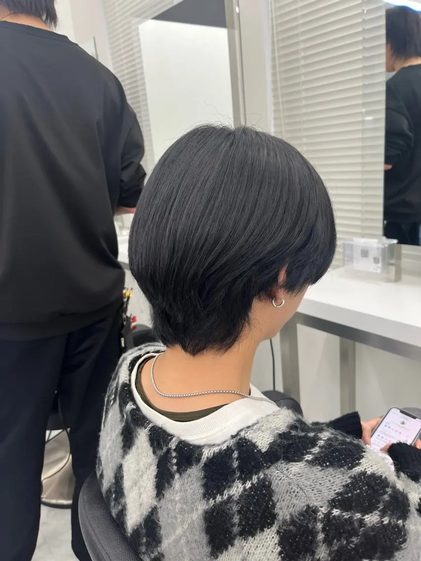 ショート カラー メンズ 黒髪 ヘアカラー 💖トレンド春夏 カラー💖FUTAのヘアスタイル