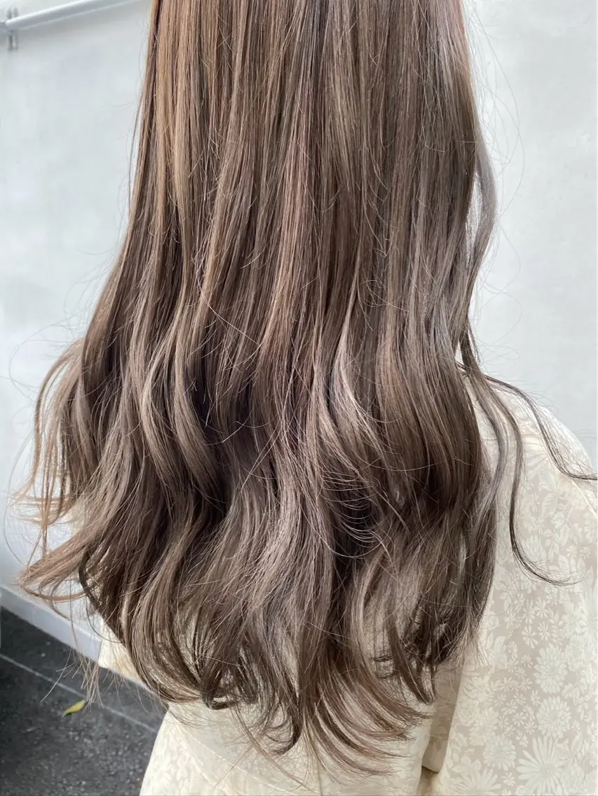 ロング カラー KAYO カラー得意です^^のヘアスタイル