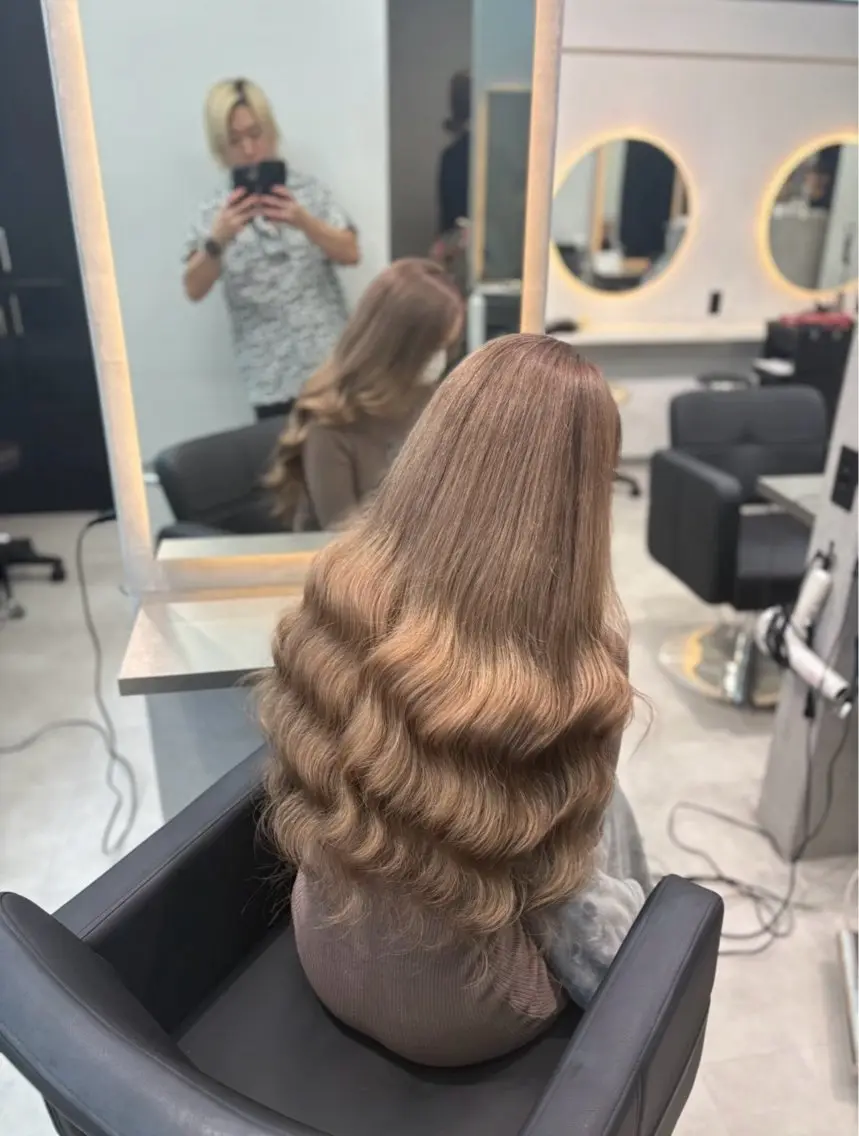 ロング ヘアカラー 店長山田 やまでぃーのヘアスタイル