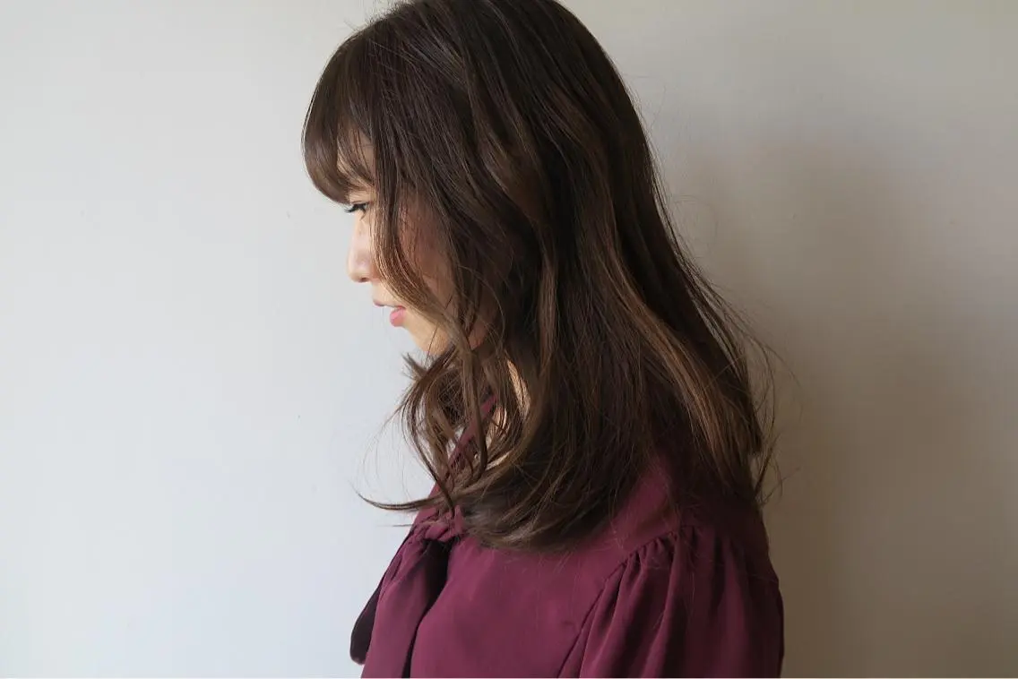 ロング カラー 中川 竜誠のヘアスタイル