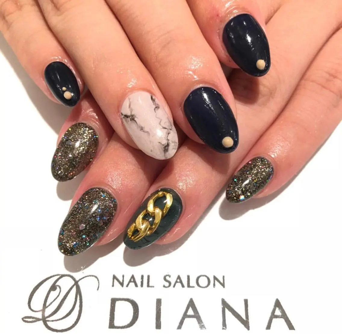 ショート カラー ネイル NAILSALON DIANAのネイルデザイン