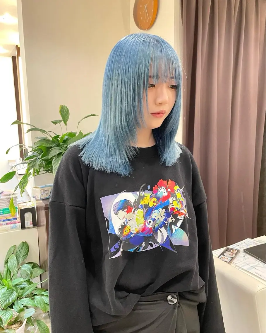 ミディアム 武田 清久のヘアスタイル