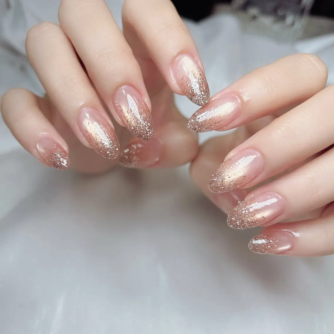 ネイル グラデーション シンプルネイル ハンドネイル Cute Tips nailのネイルデザイン